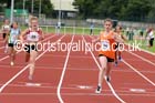 Under-13 girls 200 metres. Photo: David T. Hewitson/Sports for All Pics